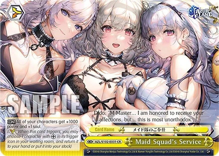 Maid Squad's Service 「AZL/S102-E031」「EN」