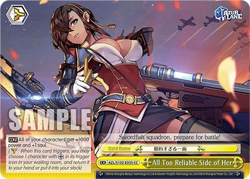 All Too Reliable Side of Her 「AZL/S102-E035」「EN」