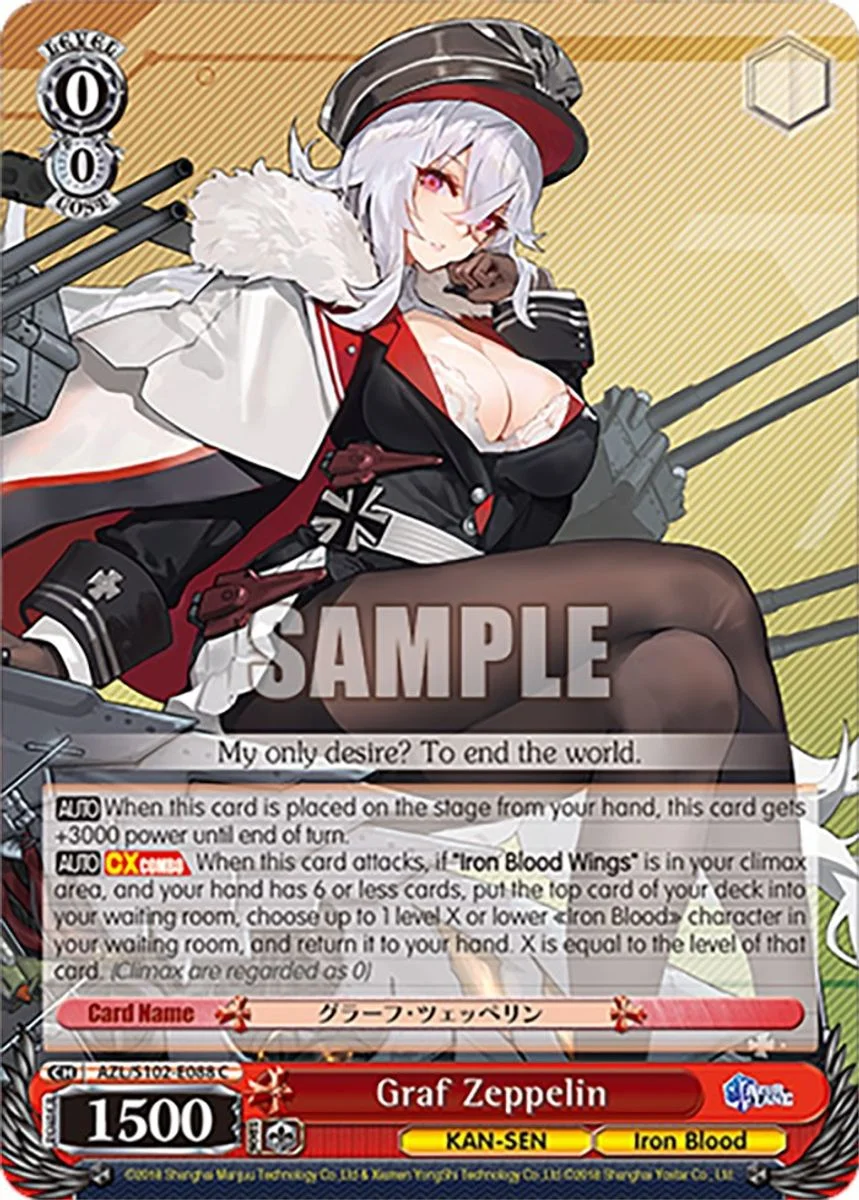 Graf Zeppelin 「AZL/S102-E088」「EN」