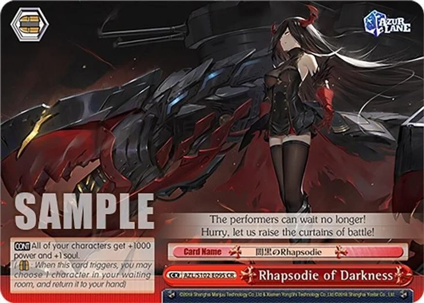 Rhapsodie of Darkness 「AZL/S102-E095」「EN」
