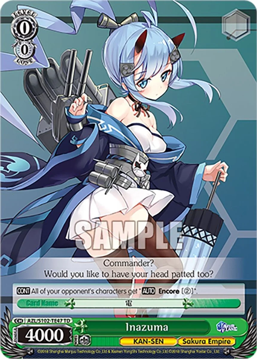Inazuma 「AZL/S102-TE47」「EN」