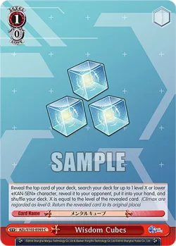 Wisdom Cubes 「AZL/S102-E093」「EN」