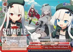 Daily Lives Filled With Influence 「AZL/S102-E096」「EN」