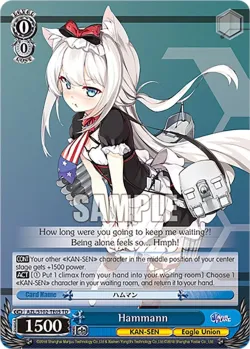Hammann #AZL/S102-TE05 · Weiss Schwarz