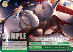 Sentiments and Fireworks 「AZL/S102-TE59」「EN」
