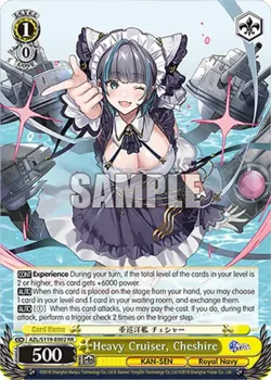 Heavy Cruiser, Cheshire #AZL/S119-E002 · Weiss Schwarz