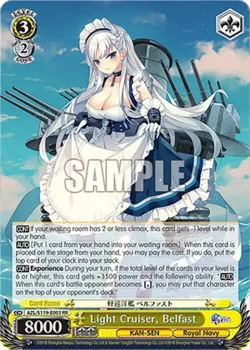 Light Cruiser, Belfast #AZL/S119-E003 · Weiss Schwarz