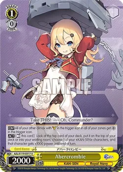 Abercrombie #AZL/S119-E017 · Weiss Schwarz
