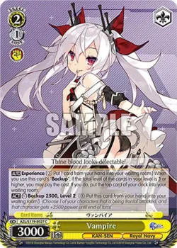 Vampire #AZL/S119-E027 · Weiss Schwarz