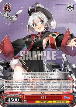 Z28 #AZL/S119-E082 · Weiss Schwarz