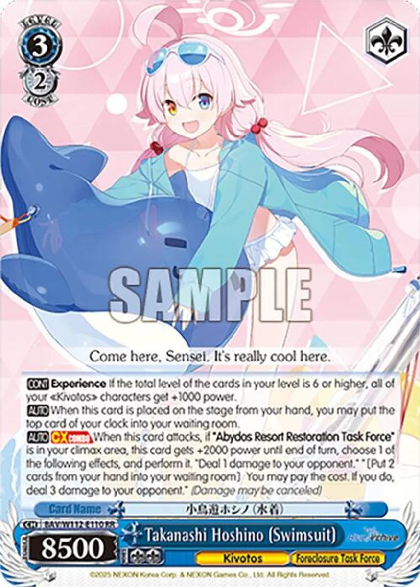 Takanashi Hoshino (Swimsuit) 「BAV/W112-E110」「EN」