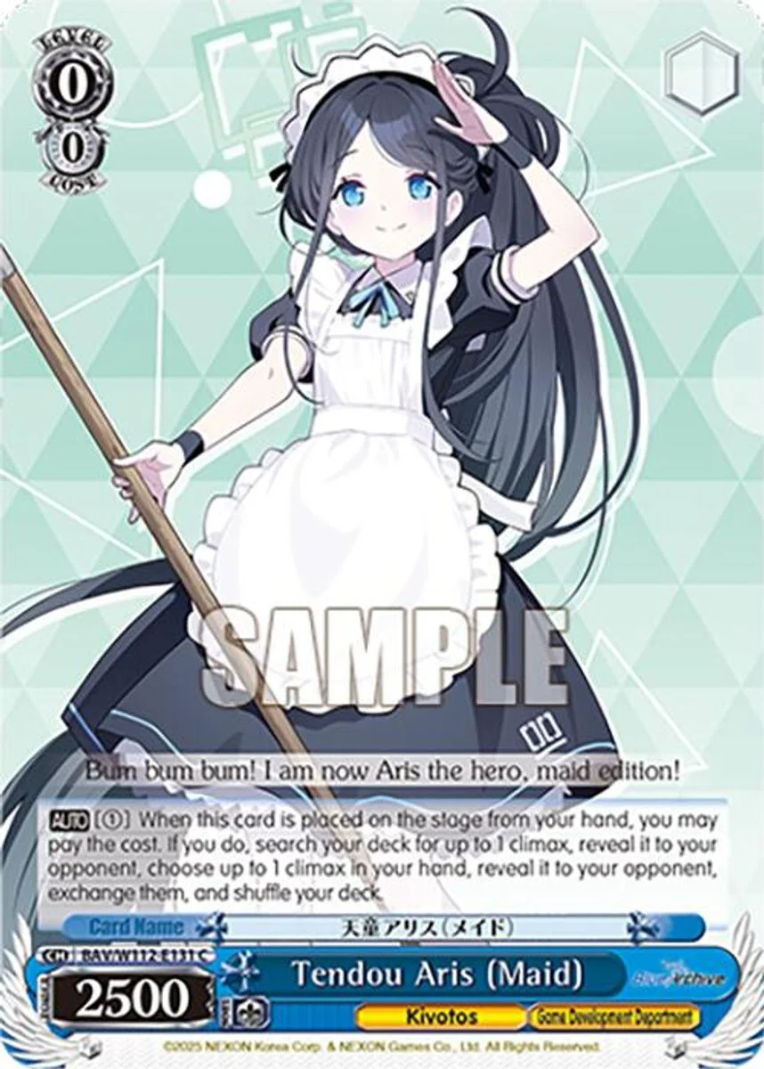 Tendou Aris (Maid) 「BAV/W112-E131」「EN」