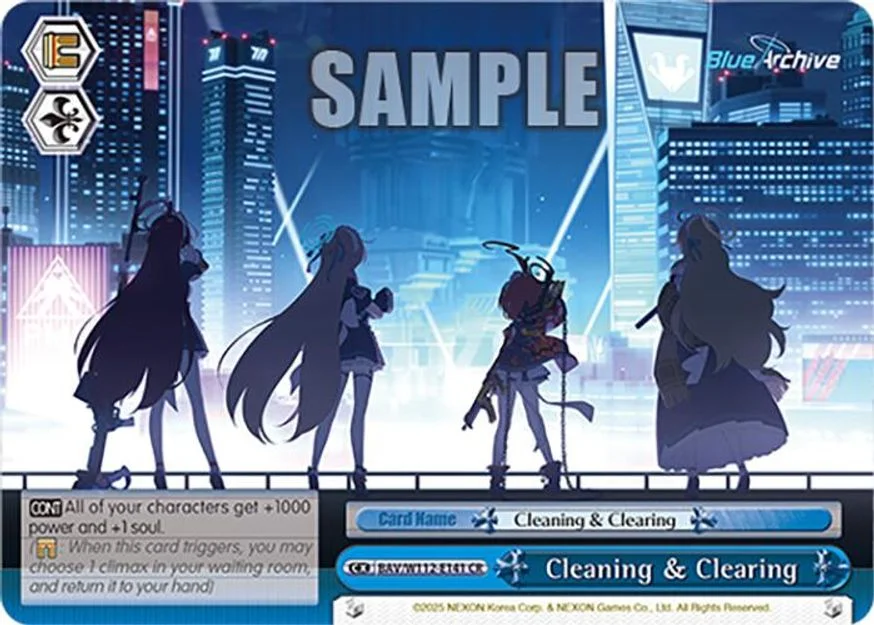 Cleaning & Clearing 「BAV/W112-E141」「EN」