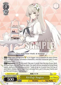 Kirifuji Nagisa #BAV/W112-E005 · Weiss Schwarz