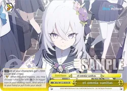 et omnia vanitas #BAV/W112-E034 · Weiss Schwarz
