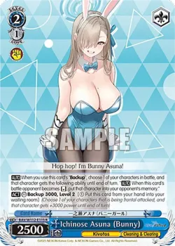 Ichinose Asuna (Bunny) 「BAV/W112-E115」「EN」