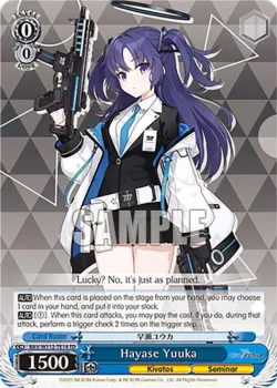 Hayase Yuuka 「BAV/W112-TE14」「EN」