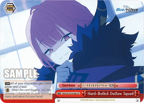 Hard-Boiled Outlaw Squad 「BAV/W129-E068」「EN」