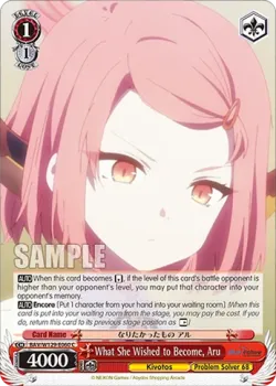 What She Wished to Become, Aru 「BAV/W129-E060」「EN」
