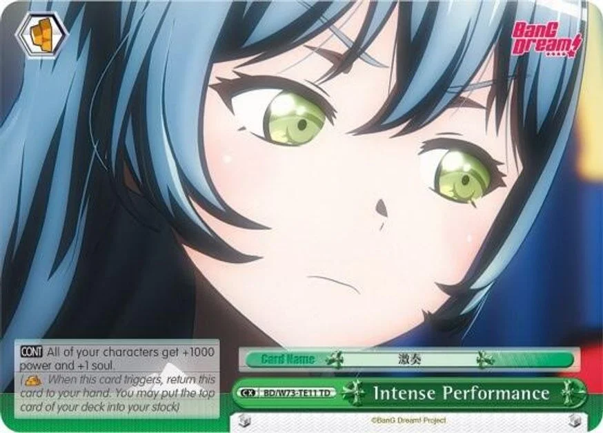 Intense Performance 「BD/W73-TE11」「EN」