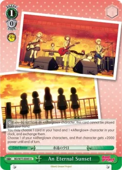 An Eternal Sunset #BD/W73-E045 · Weiss Schwarz