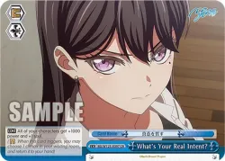 What's Your Real Intent? 「BD/W125-E097」「EN」