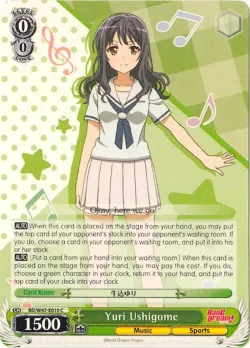 Yuri Ushigome #BD/W47-E010 · Weiss Schwarz