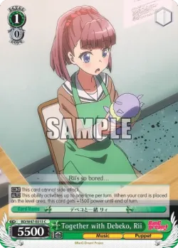 Together with Debeko, Rii #BD/W47-E013 · Weiss Schwarz