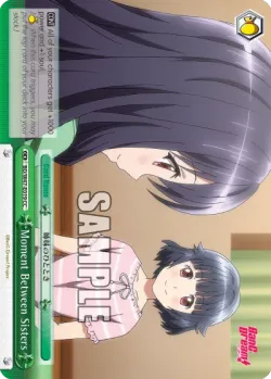 Moment Between Sisters #BD/W47-E019 · Weiss Schwarz