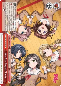 We Are Poppin'Party 「BD/W47-E080」「EN」