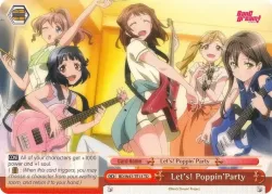 Let's! Poppin’Party 「BD/W47-TE13」「EN」