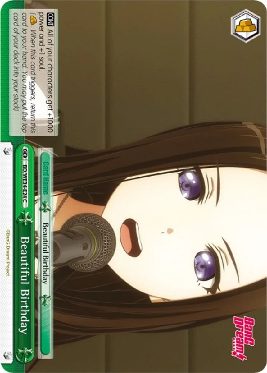 Beautiful Birthday 「BD/WE34-E24」「EN」