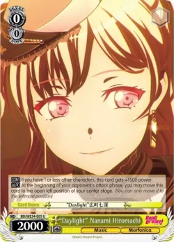 "Daylight" Nanami Hiromachi #BD/WE34-E05 · Weiss Schwarz