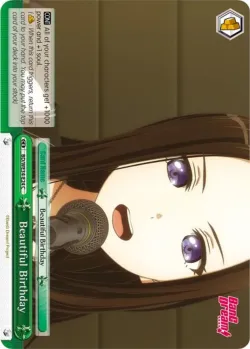 Beautiful Birthday 「BD/WE34-E24」「EN」