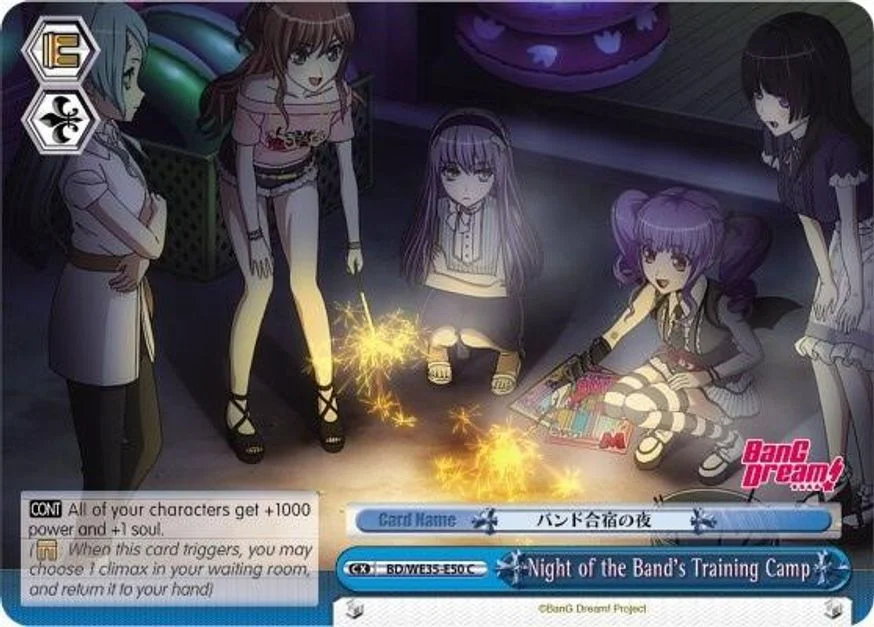 Night of the Band's Training Camp 「BD/WE35-E50」「EN」