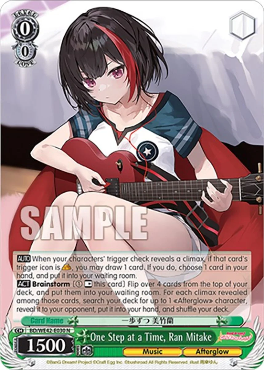 One Step at a Time, Ran Mitake 「BD/WE42-E030」「EN」