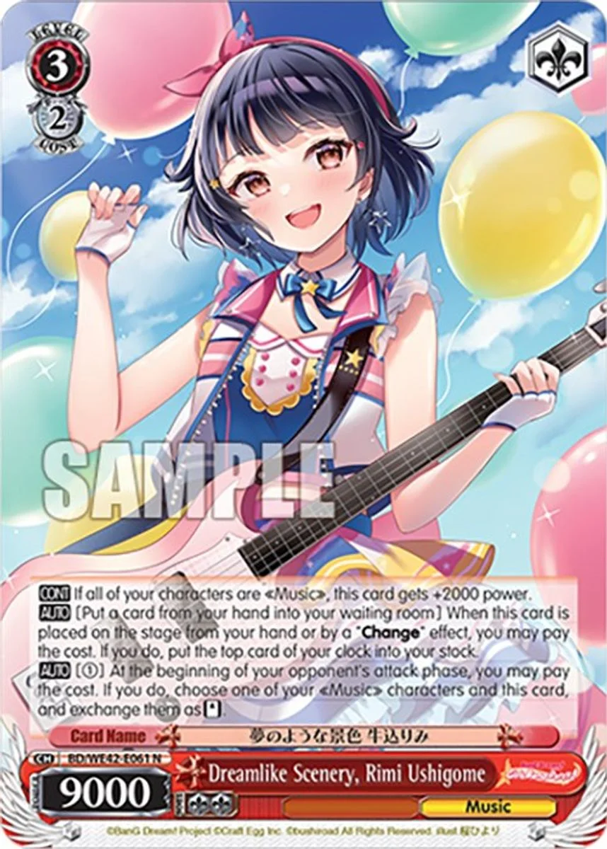 Dreamlike Scenery, Rimi Ushigome 「BD/WE42-E061」「EN」