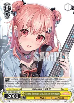 Normal Teenager Life, Nanami Hiromachi #BD/WE42-E009 · Weiss Schwarz
