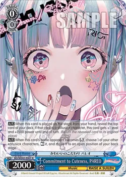 Commitment to Cuteness, PAREO 「BD/WE42-E081」「EN」