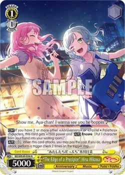 “The Edge of a Precipice” Hina Hikawa #BD/WE49-E06 · Weiss Schwarz