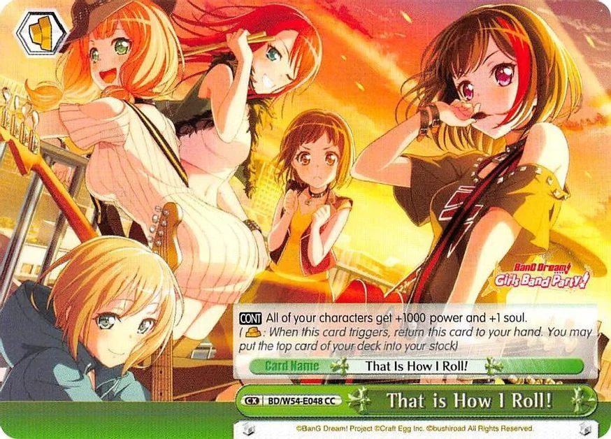 That is How I Roll! 「BD/W54-E048」「EN」
