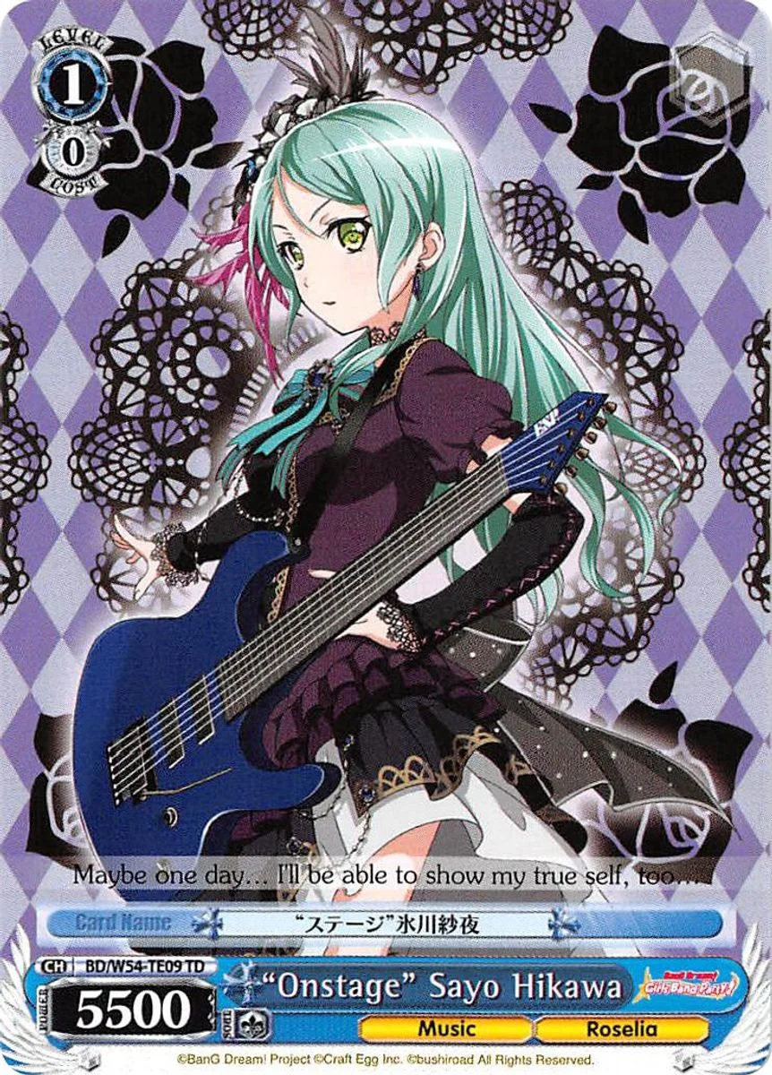 "Onstage" Sayo Hikawa 「BD/W54-TE09」「EN」