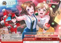 Let's Sing𝅘𝅥𝅮 「BD/W63-E069」「EN」