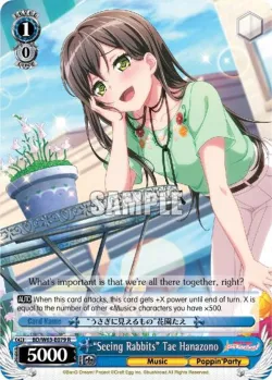 "Seeing Rabbits" Tae Hanazono 「BD/W63-E079」「EN」