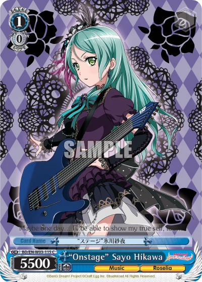"Onstage" Sayo Hikawa 「BD/W03-115」「EN」