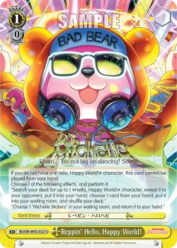 Reppin' Hello, Happy World! #BD/W03-022 · Weiss Schwarz