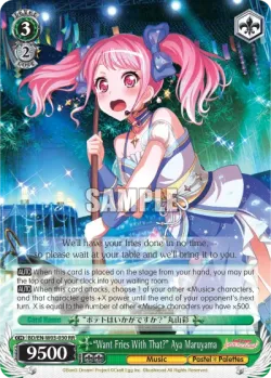 "Want Fries With That?" Aya Maruyama #BD/W03-030 · Weiss Schwarz
