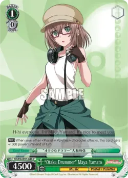 "Otaku Drummer" Maya Yamato #BD/W03-048 · Weiss Schwarz