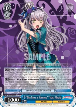 "Blue Roses in Harmony" Yukina Minato 「BD/W03-111」「EN」