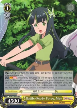 Battle-Ready Force, May #BFR/S78-E008 · Weiss Schwarz
